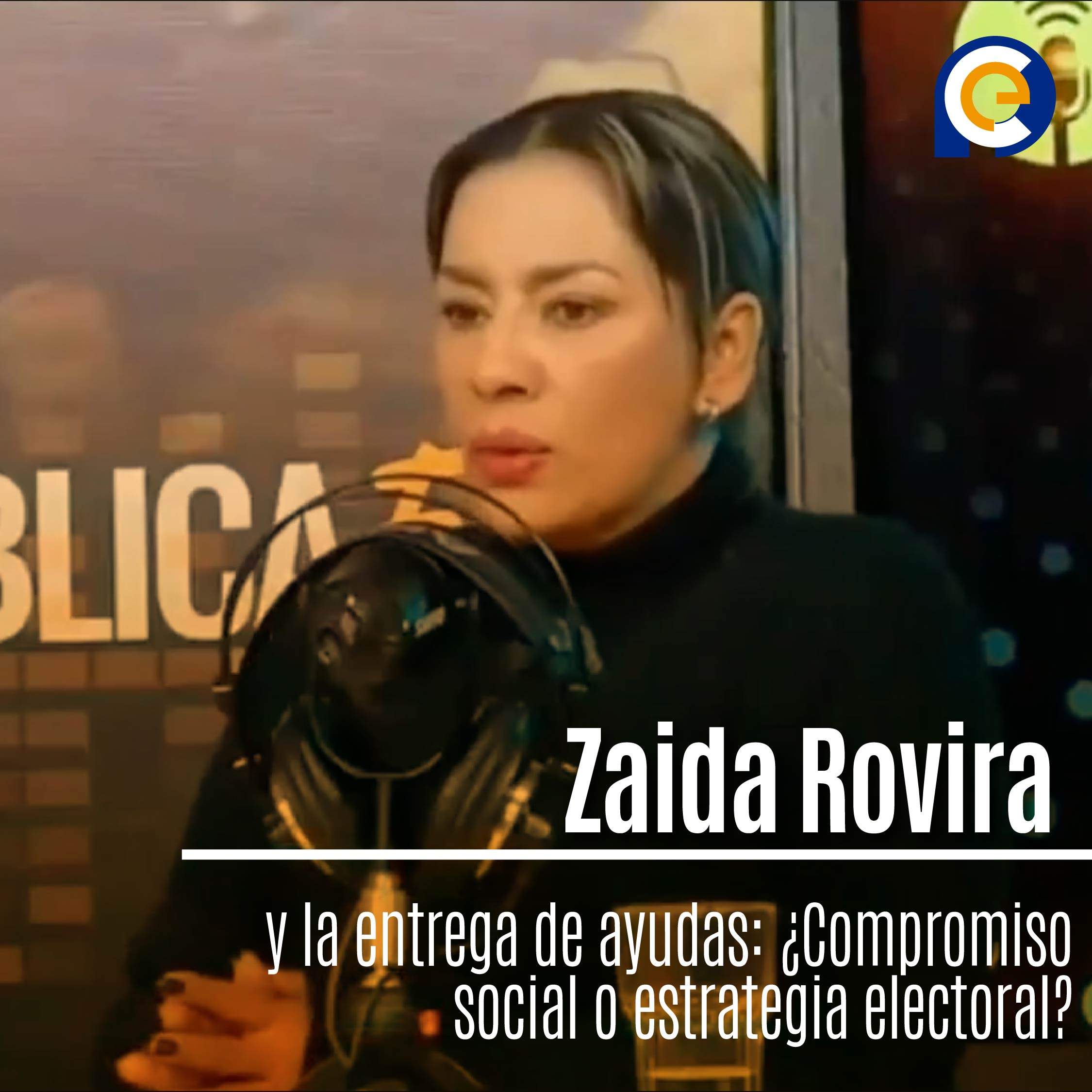 Zaida Rovira y la entrega de ayudas: ¿Compromiso social o estrategia electoral?