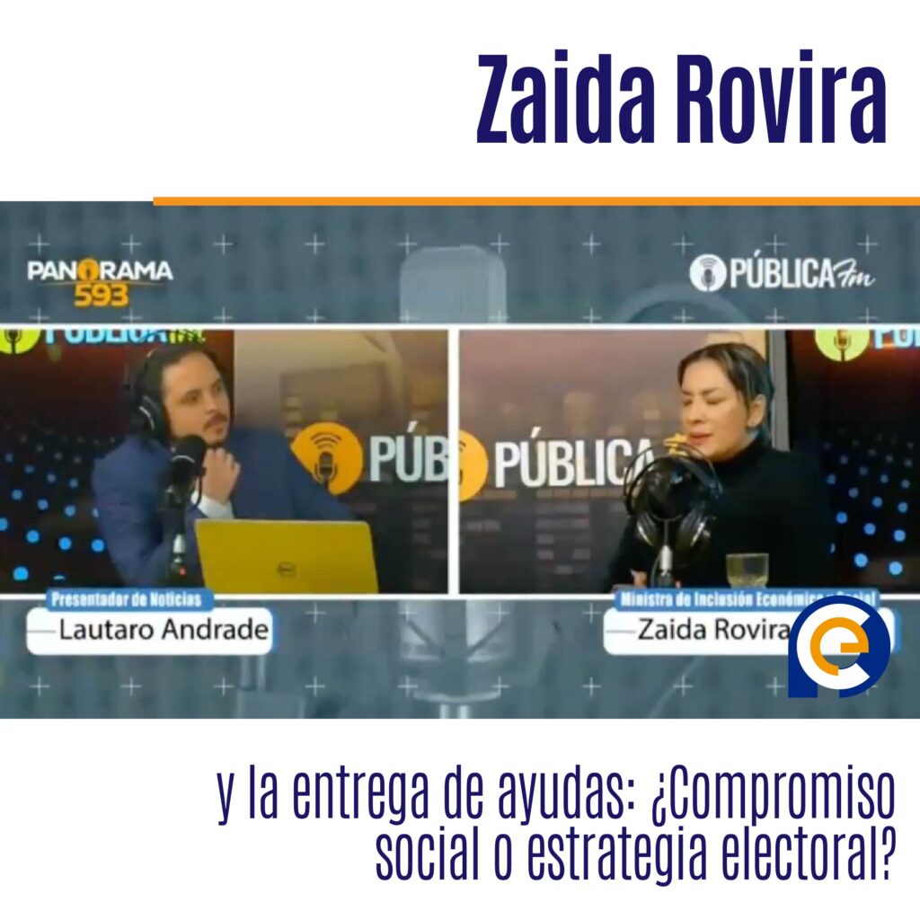 Zaida Rovira y la entrega de ayudas: ¿Compromiso social o estrategia electoral?
