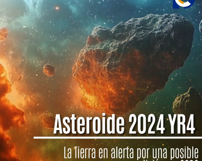 Asteroide 2024 YR4: La Tierra en alerta por una posible colisión en 2032