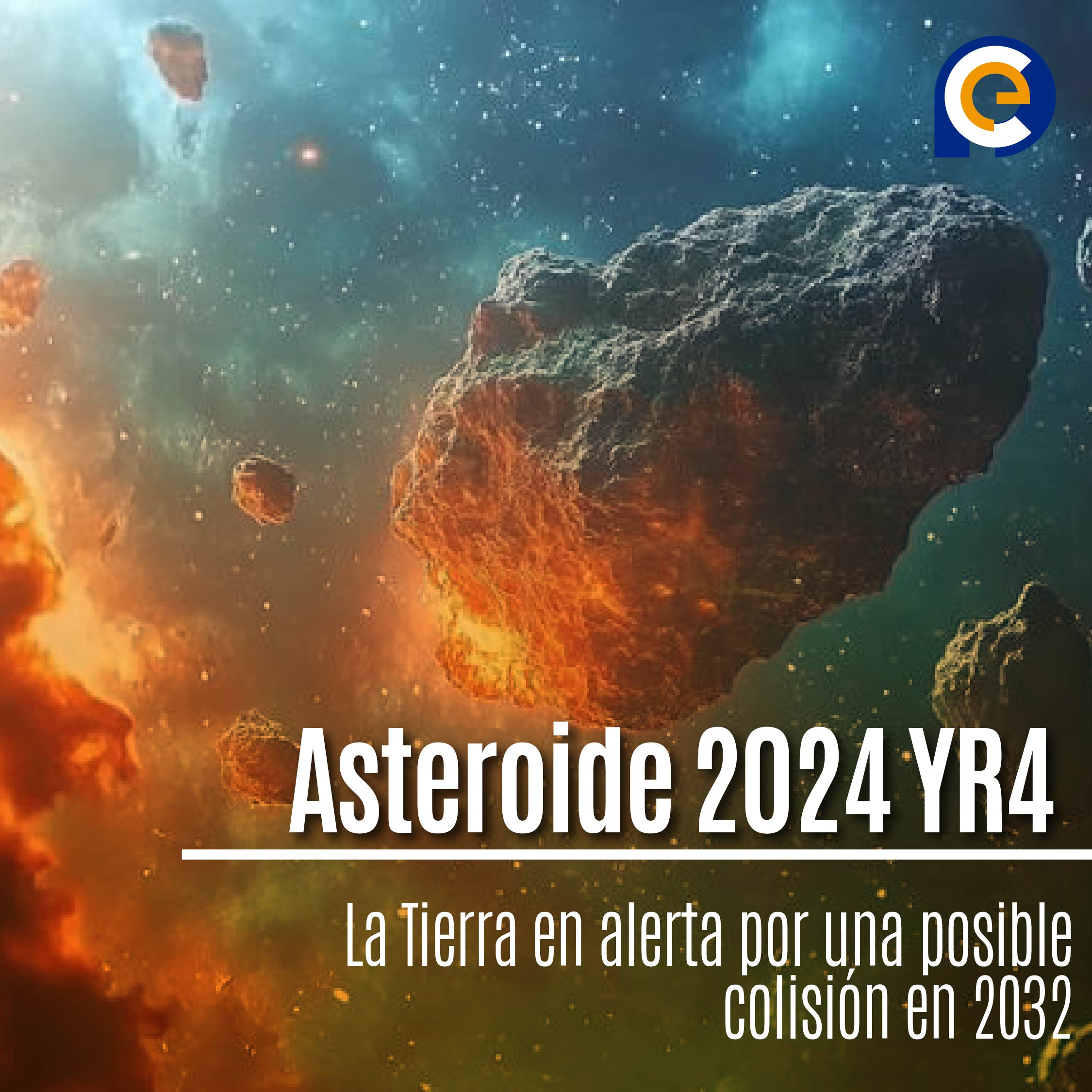 Asteroide 2024 YR4: La Tierra en alerta por una posible colisión en 2032
