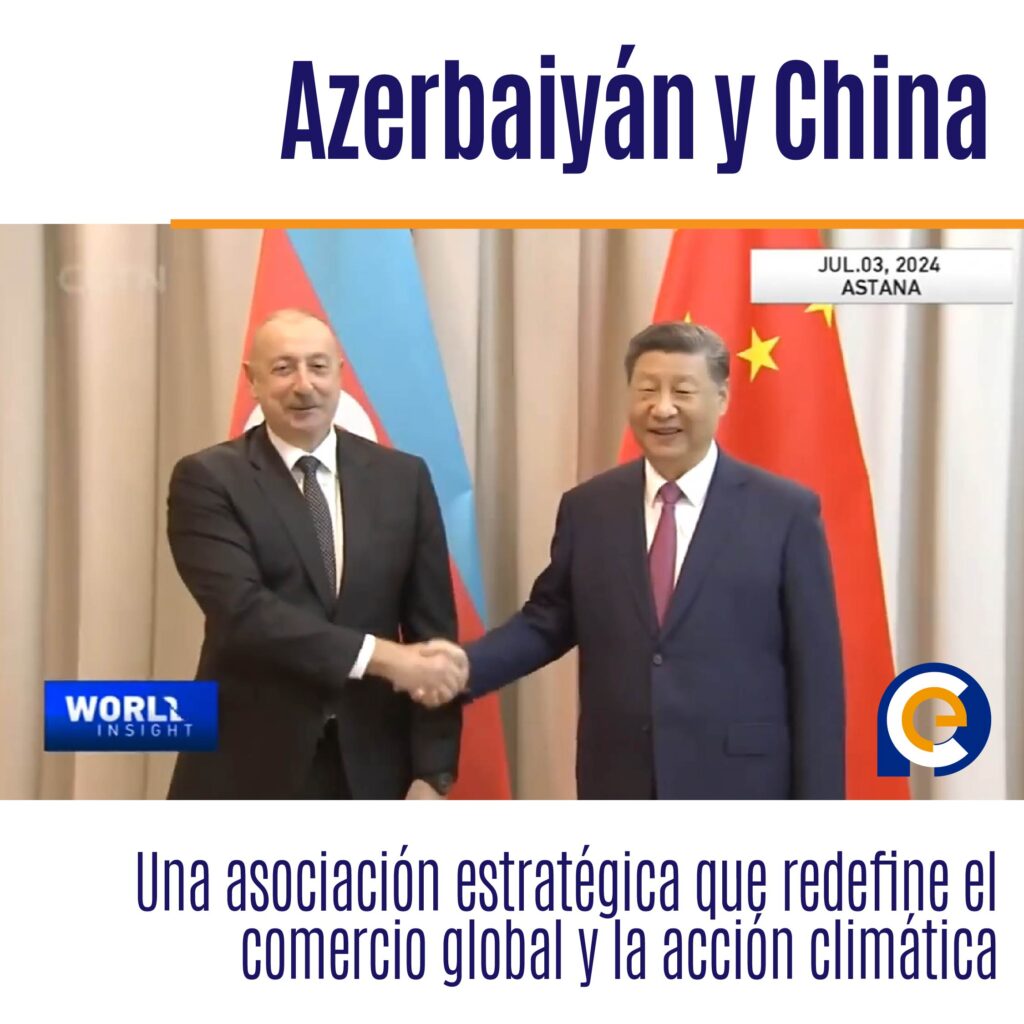 Azerbaiyán y China: Una asociación estratégica que redefine el comercio global y la acción climática