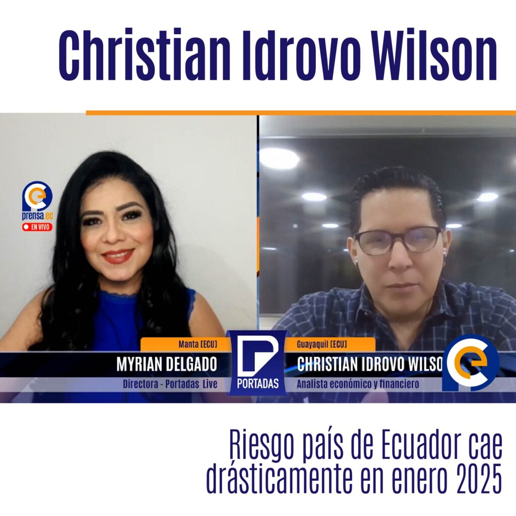 Christian Idrovo Wilson, analista económico y financiero