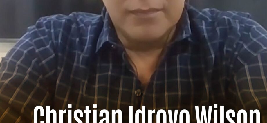Christian Idrovo Wilson, analista económico y financiero