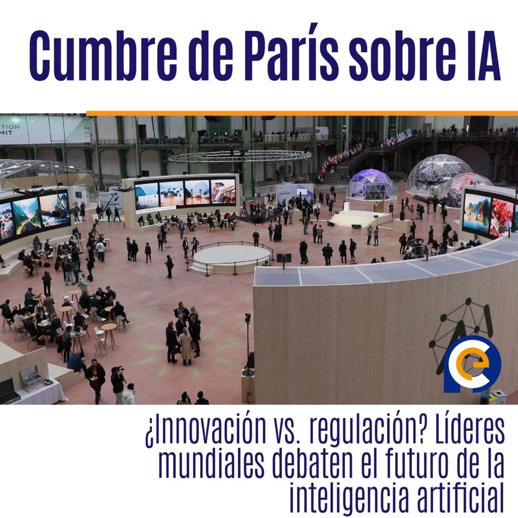 Cumbre de París sobre IA: ¿Innovación vs. regulación? Líderes mundiales debaten el futuro de la inteligencia artificial