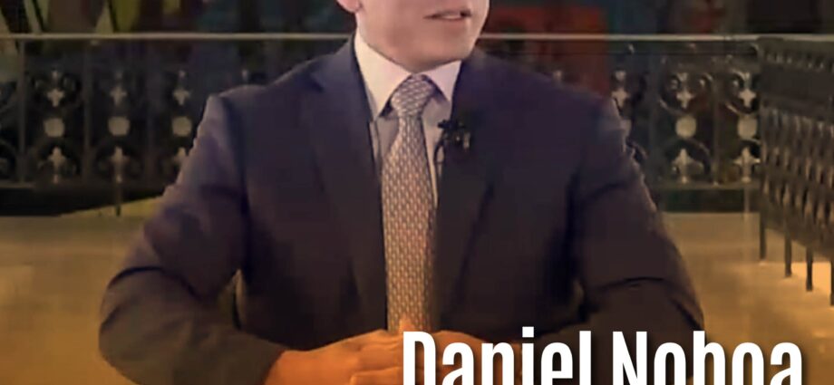 Daniel Noboa: "El nuevo Ecuador es el que dijo no a la delincuencia y sí a la esperanza"