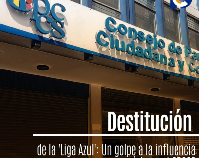 Destitución de la 'Liga Azul': Un golpe a la influencia correísta en el CPCCS