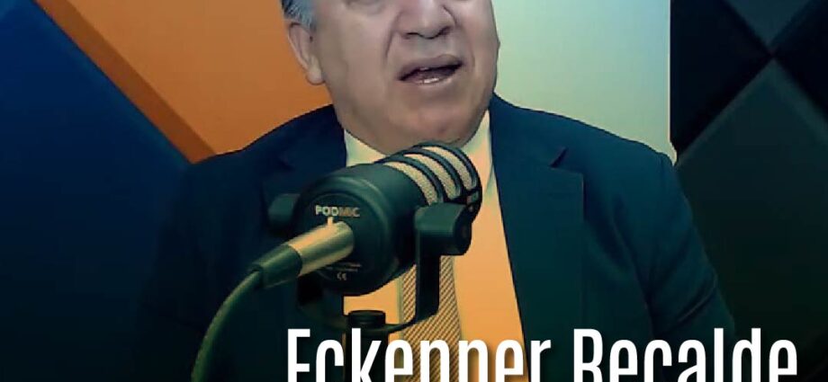 Eckenner Recalde: "La seguridad es el eje motor del país; necesitamos apoyo internacional contra la narcodelincuencia"