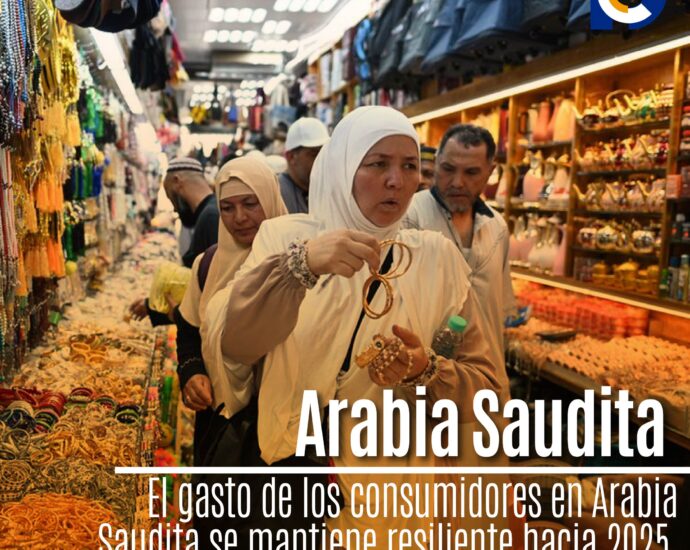 El gasto de los consumidores en Arabia Saudita se mantiene resiliente hacia 2025, según informe de AlixPartners