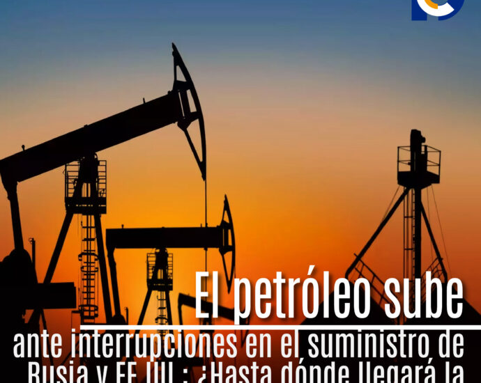 El petróleo sube ante interrupciones en el suministro de Rusia y EE.UU.: ¿Hasta dónde llegará la escalada de precios?