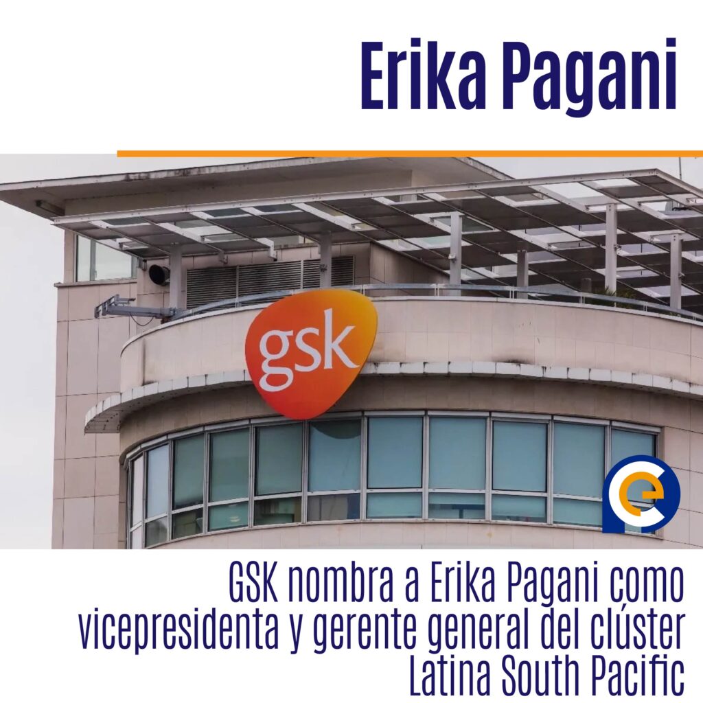 GSK nombra a Erika Pagani como vicepresidenta y gerente general del clúster Latina South Pacific