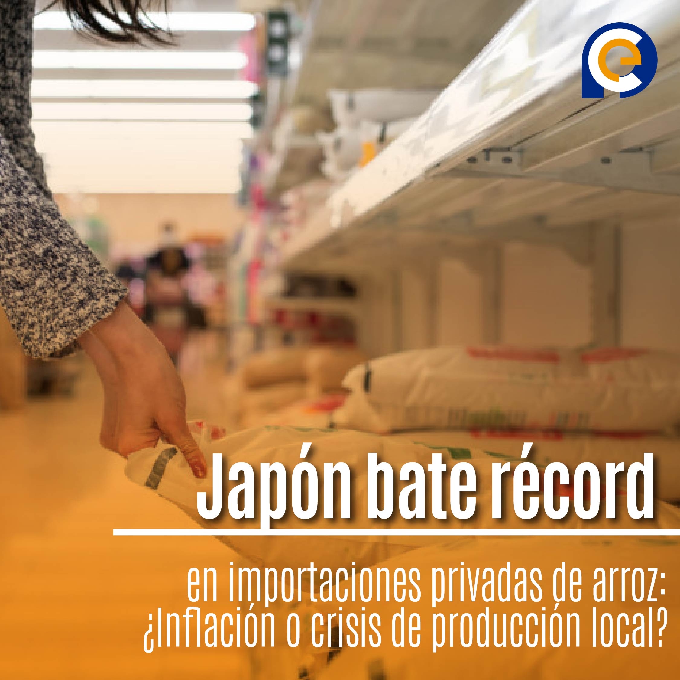 Japón bate récord en importaciones privadas de arroz: ¿Inflación o crisis de producción local?