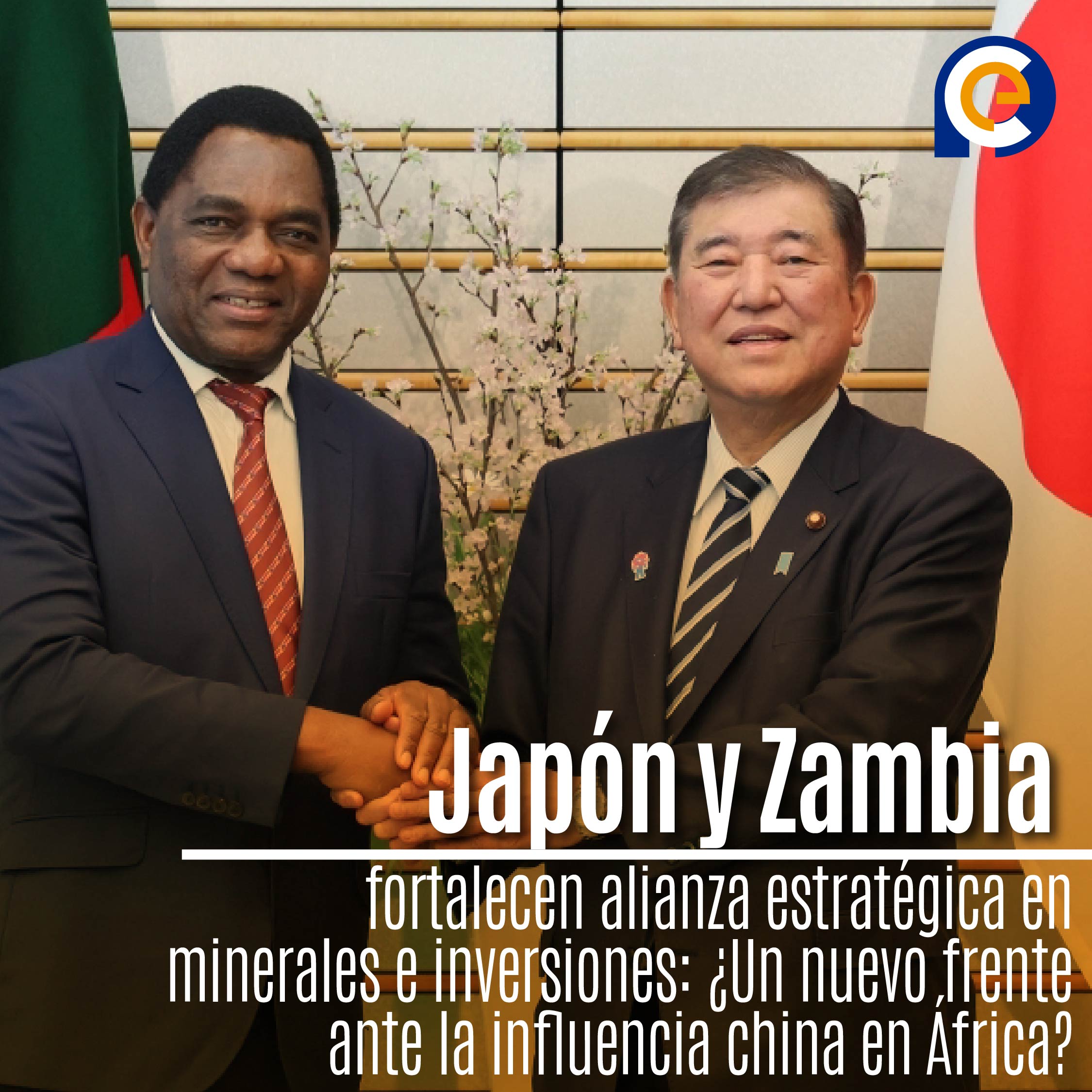 Japón y Zambia fortalecen alianza estratégica en minerales e inversiones: ¿Un nuevo frente ante la influencia china en África?