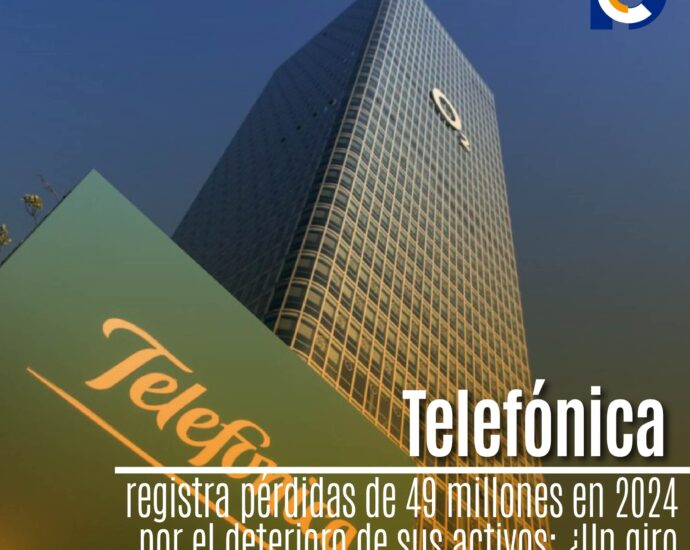 Telefónica registra pérdidas de 49 millones en 2024 por el deterioro de sus activos: ¿Un giro estratégico en crisis?
