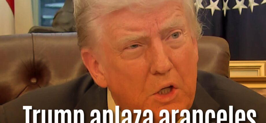 Trump aplaza aranceles a México y Canadá tras acuerdos sobre seguridad fronteriza