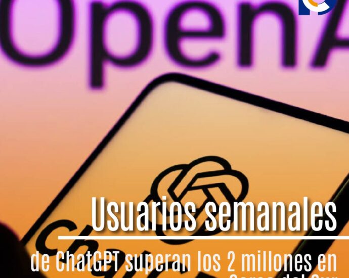 Usuarios semanales de ChatGPT superan los 2 millones en Corea del Sur tras suspensión de DeepSeek