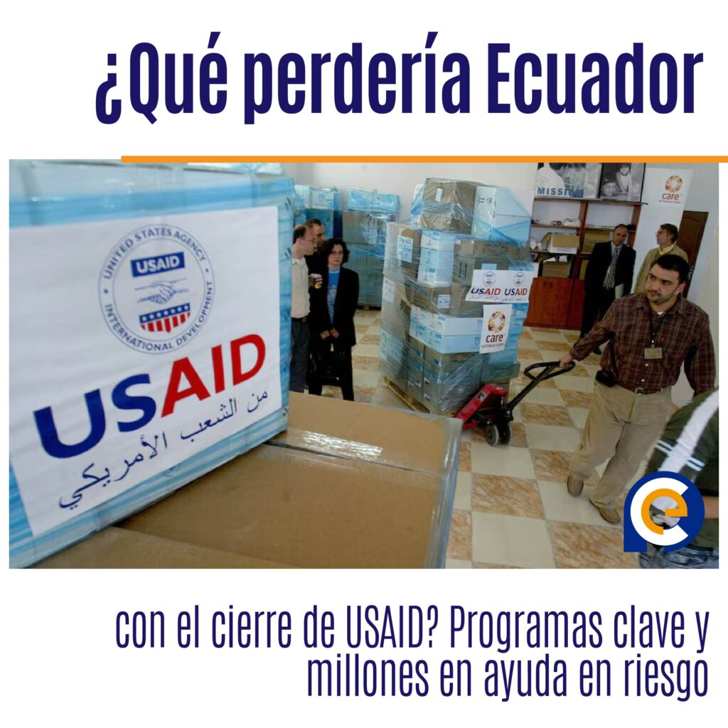 ¿Qué perdería Ecuador con el cierre de USAID? Programas clave y millones en ayuda en riesgo