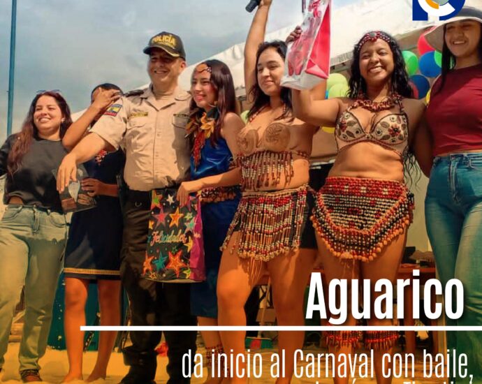Aguarico da inicio al Carnaval con baile, concursos y alegría en Tiputini