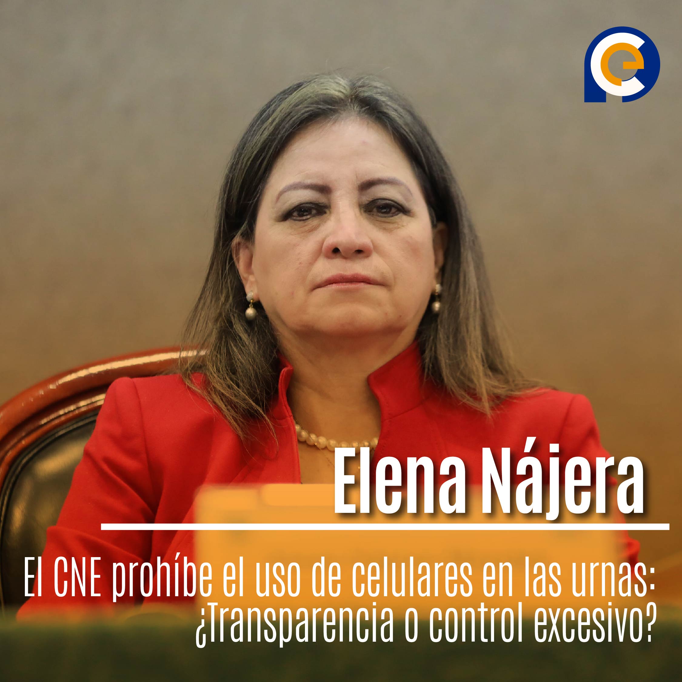 El CNE prohíbe el uso de celulares en las urnas: ¿Transparencia o control excesivo?