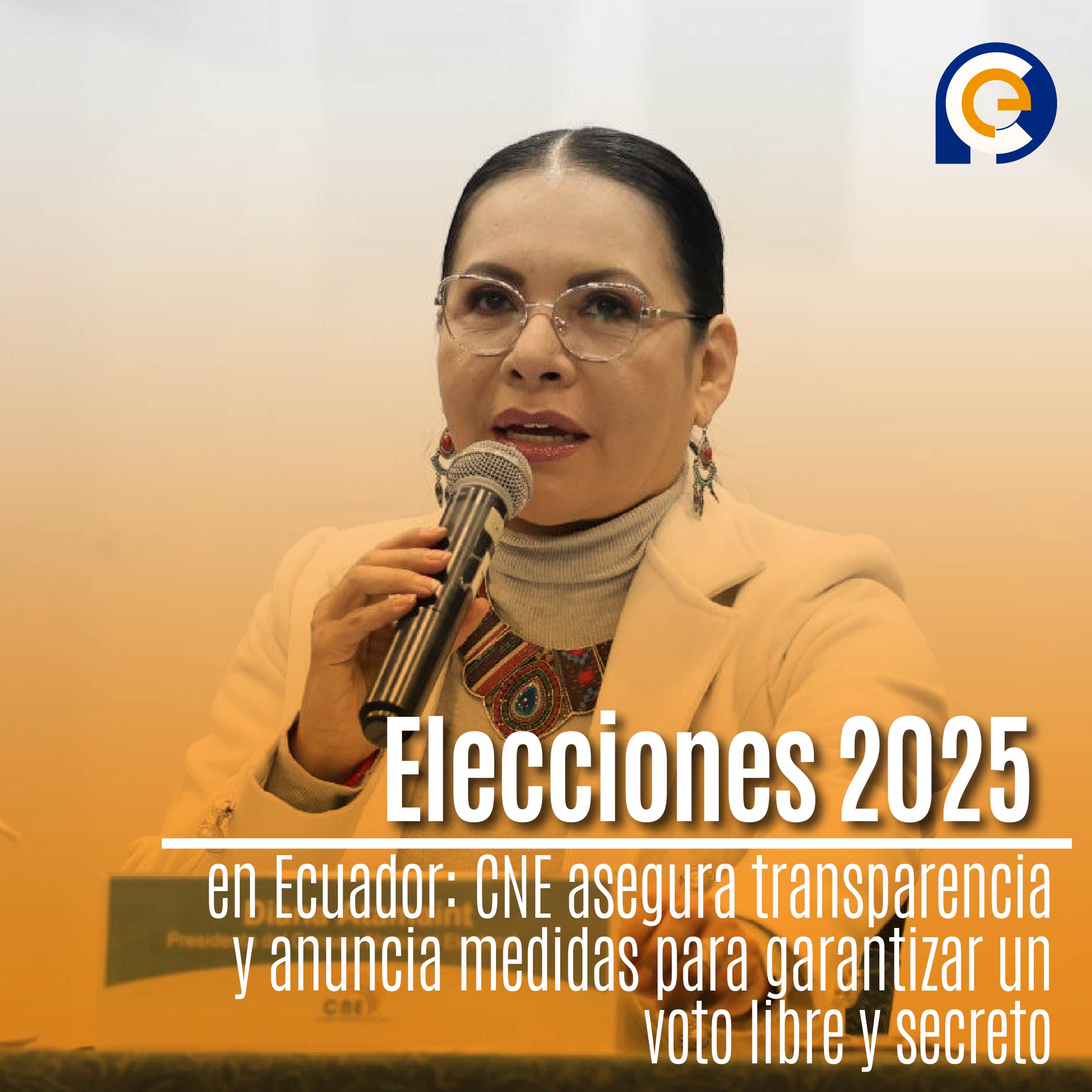 Elecciones 2025 en Ecuador: CNE asegura transparencia y anuncia medidas para garantizar un voto libre y secreto