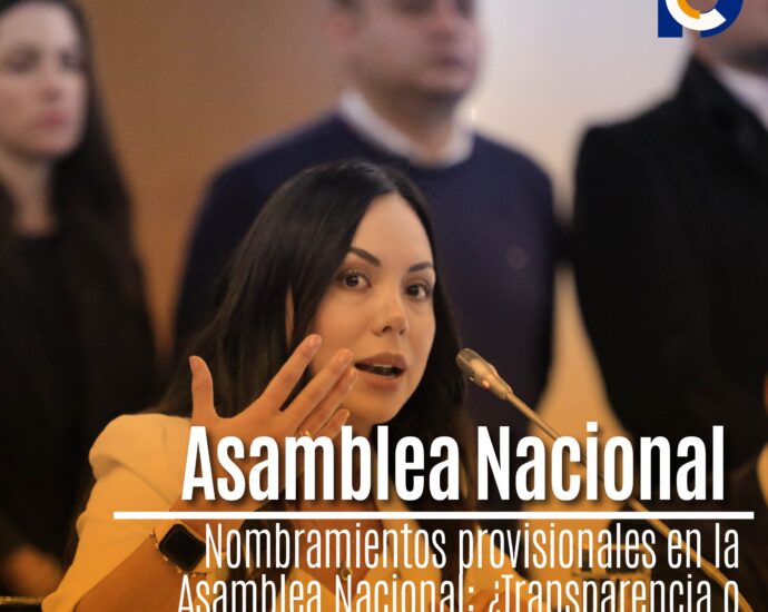 Nombramientos provisionales en la Asamblea Nacional: ¿Transparencia o manipulación política?