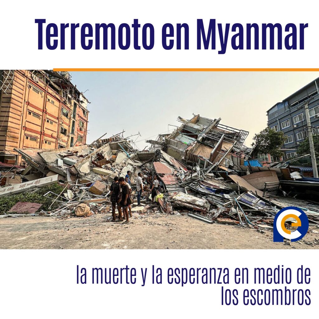 Terremoto en Myanmar: la muerte y la esperanza en medio de los escombros