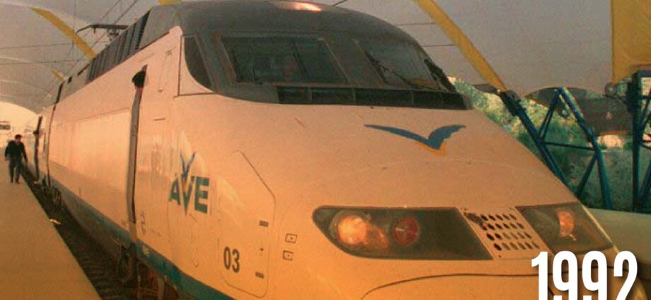1992: El AVE Madrid-Sevilla marca un hito en la historia del transporte español