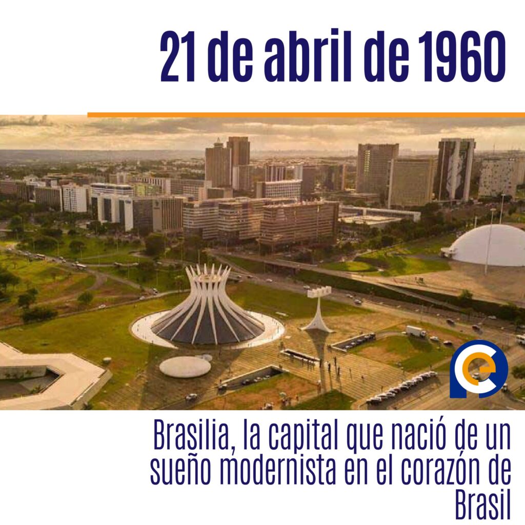 21 de abril de 1960: Brasilia, la capital que nació de un sueño modernista en el corazón de Brasil
