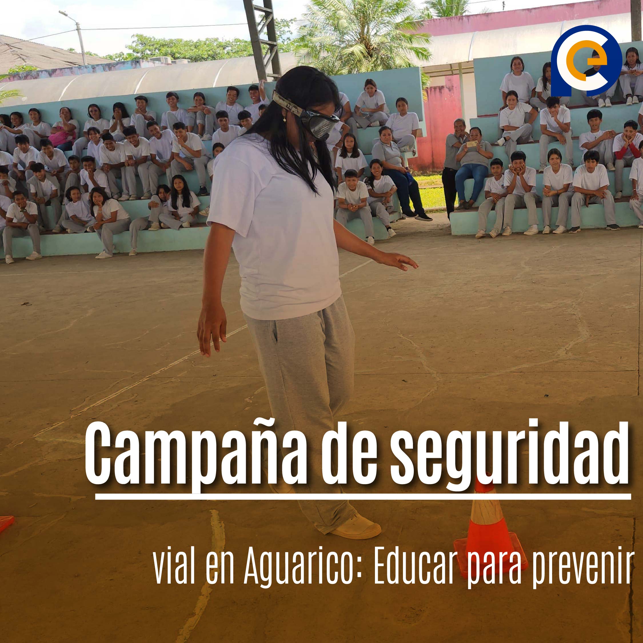 Campaña de seguridad vial en Aguarico: Educar para prevenir