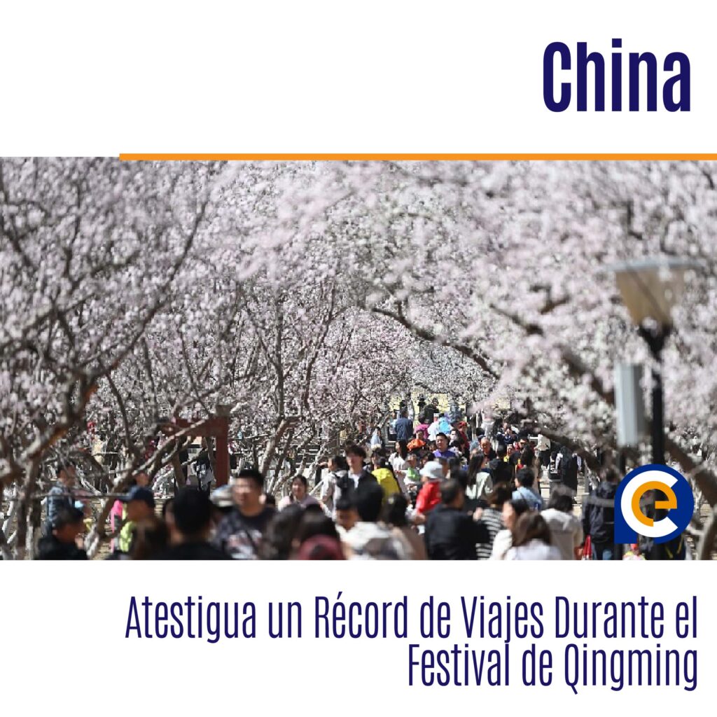 China Atestigua un Récord de Viajes Durante el Festival de Qingming