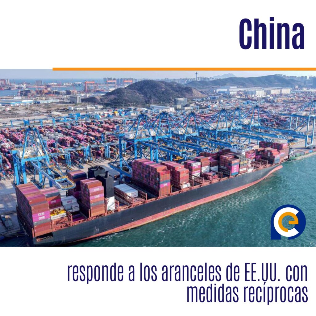 China responde a los aranceles de EE.UU. con medidas recíprocas