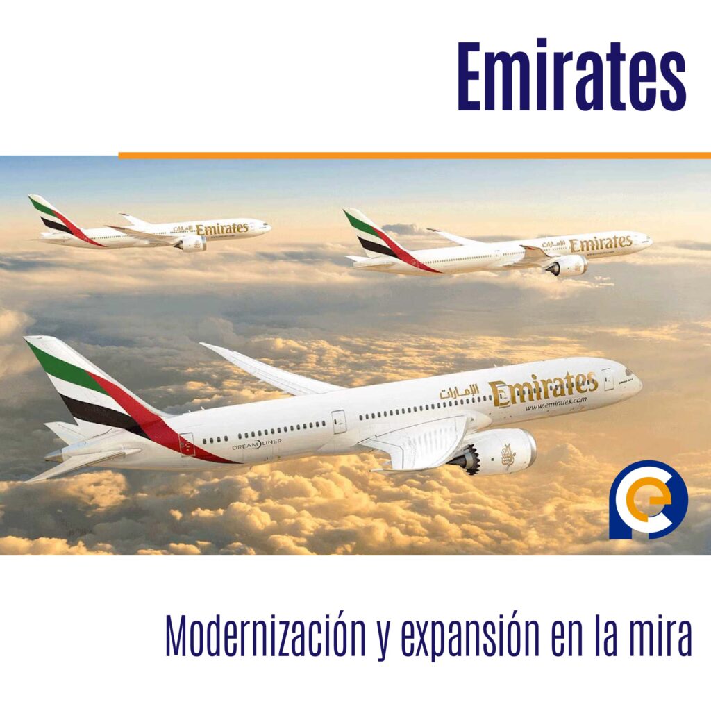 Emirates: Modernización y expansión en la mira
