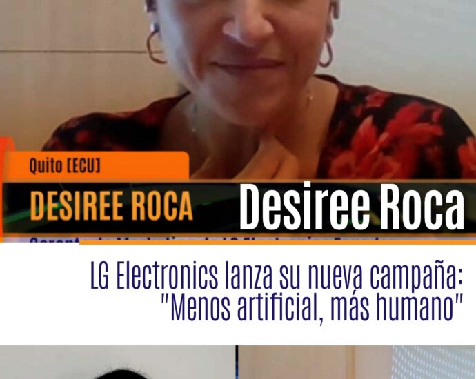 LG Electronics lanza su nueva campaña: "Menos artificial, más humano"