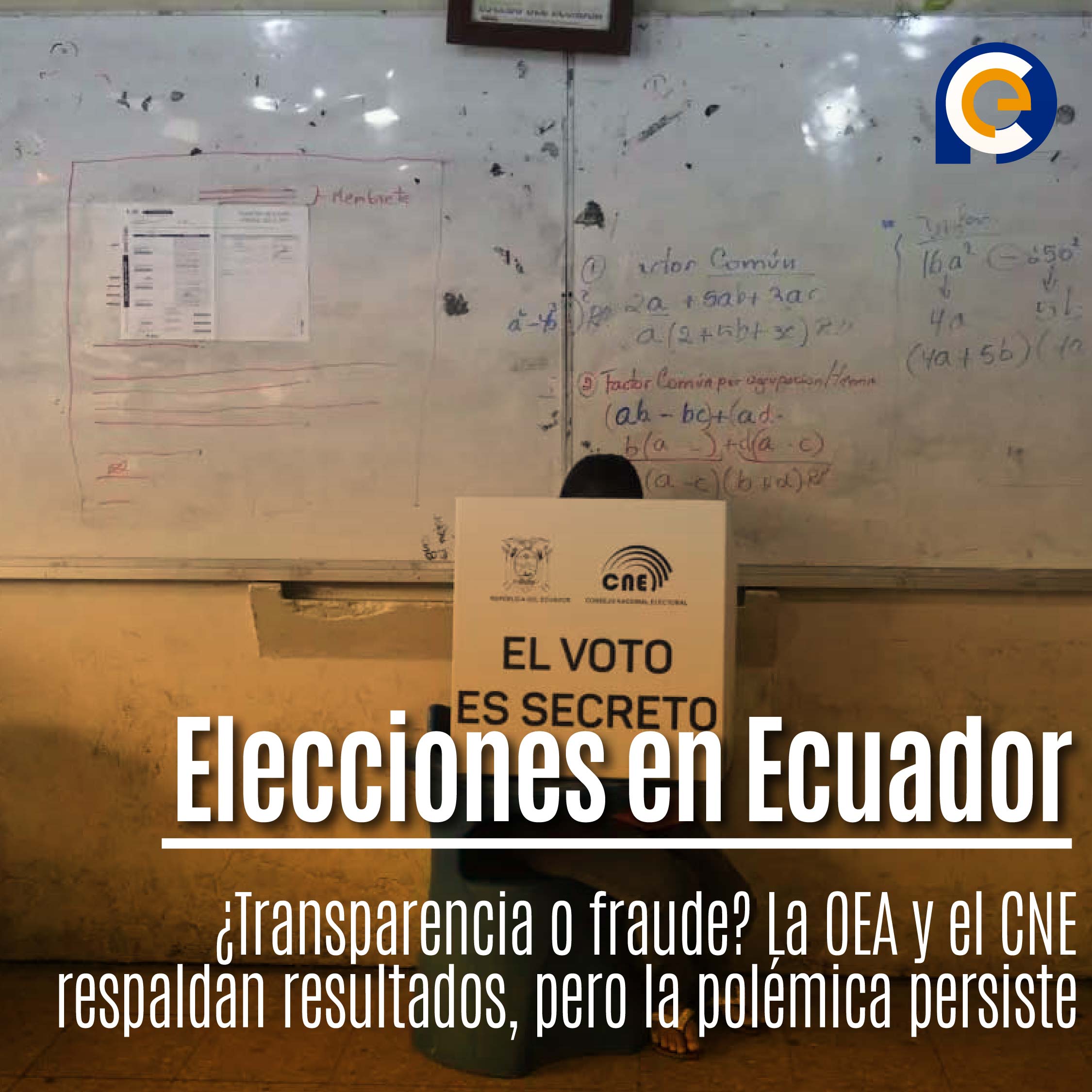 ¿Transparencia o fraude? La OEA y el CNE respaldan resultados, pero la polémica persiste