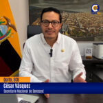 César Vásquez: "Registro Nacional para educación superior: Del 26 al 29 de mayo"