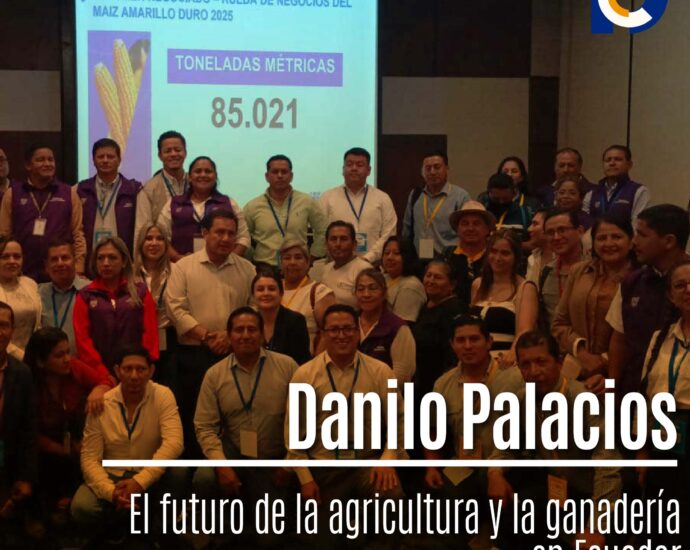 Danilo Palacios: El futuro de la agricultura y la ganadería en Ecuador