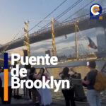 El ARM Cuauhtémoc Choca contra el Puente de Brooklyn