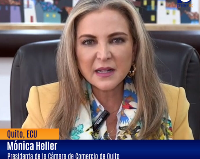 Mónica Heller: "La Cámara de Comercio de Quito impulsará un Ecuador productivo y sostenible"