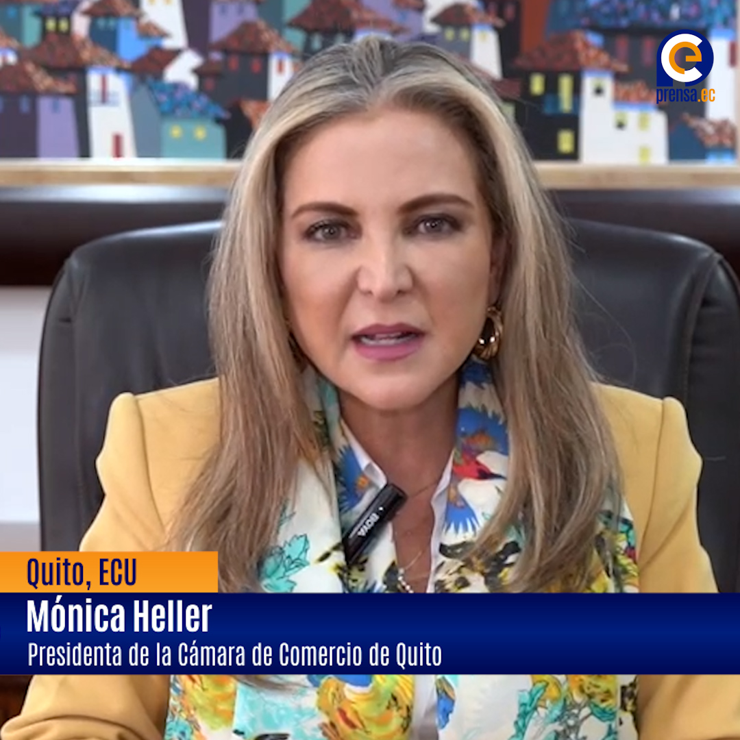 Mónica Heller: "La Cámara de Comercio de Quito impulsará un Ecuador productivo y sostenible"