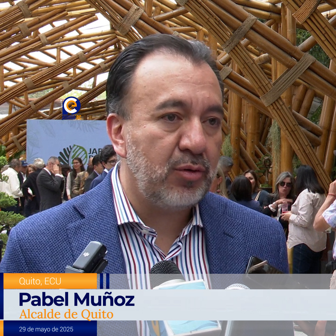 Pabel Muñoz destaca la conservación ambiental de Quito