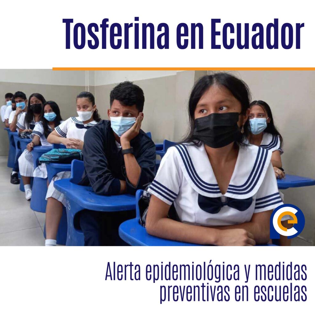 Tosferina en Ecuador: Alerta epidemiológica y medidas preventivas en escuelas