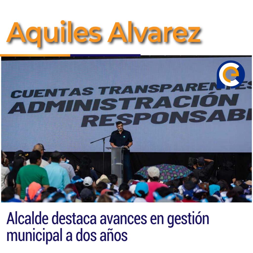 Alcalde Aquiles Alvarez destaca avances en gestión municipal a dos años