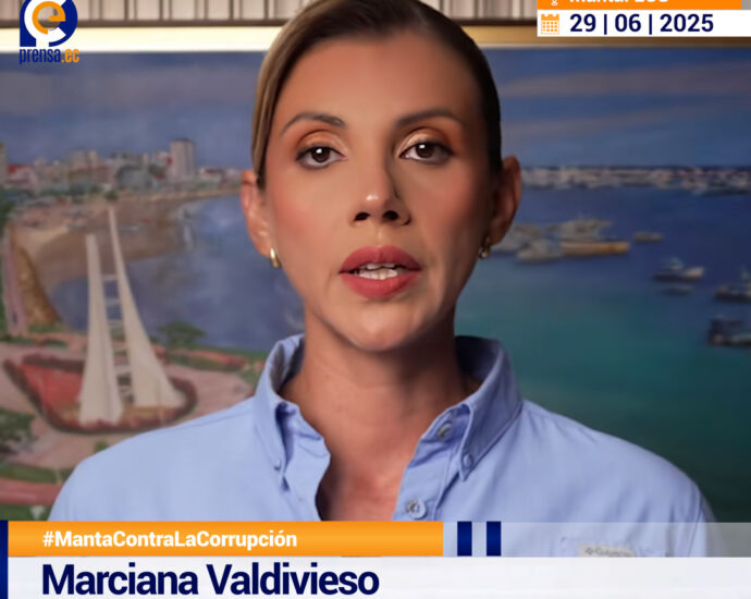Alcaldesa de Manta exige intervención de empresa pública