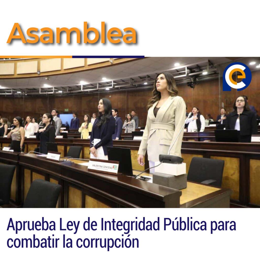 Asamblea aprueba Ley de Integridad Pública para combatir la corrupción