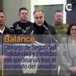 Balance de Consejo de Seguridad: Solidaridad y medidas extraordinarias tras el asesinato del senador Miguel Uribe