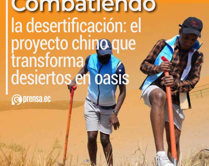 Combatiendo la desertificación: el proyecto chino que transforma desiertos en oasis