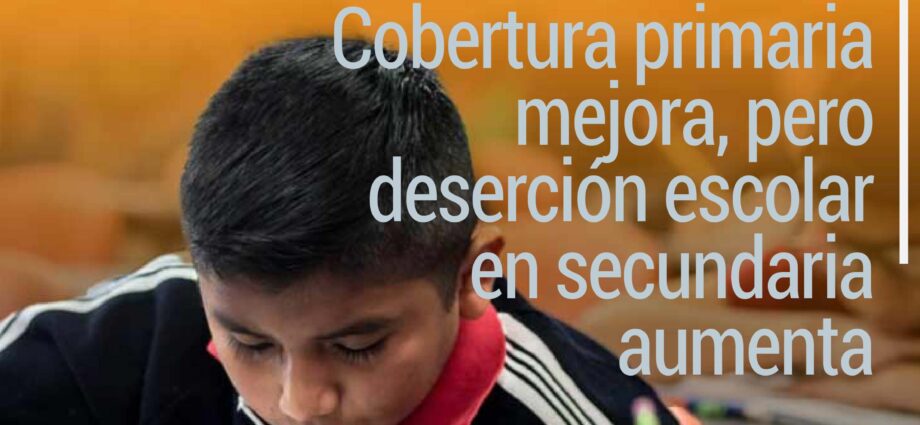 Educación en América Latina: Cobertura primaria mejora, pero deserción escolar en secundaria aumenta