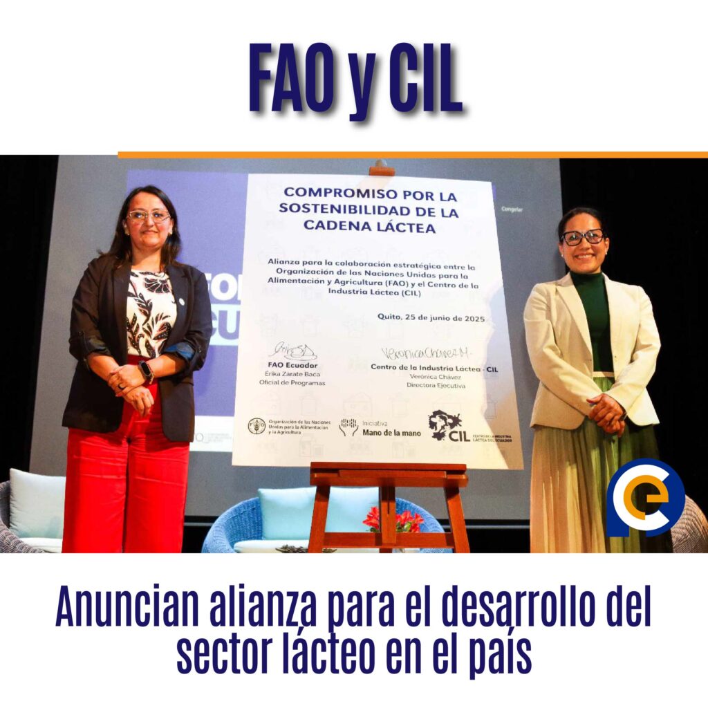 FAO y CIL anuncian alianza para el desarrollo del sector lácteo en el país