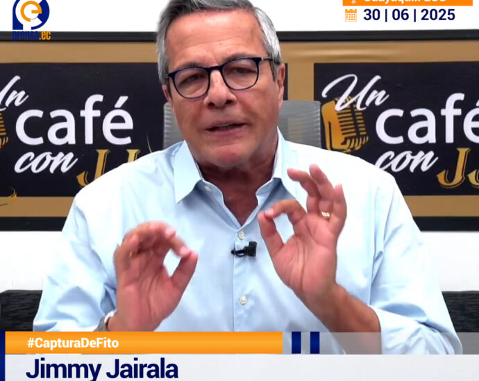 Jimmy Jairala desmiente rumores sobre captura de Fito