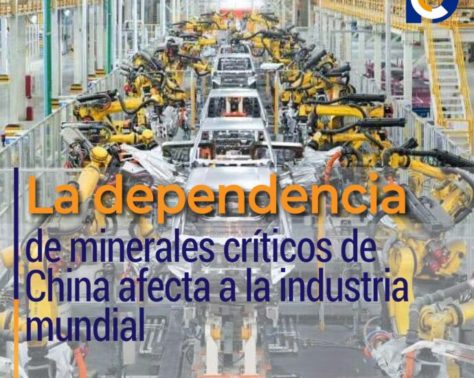 La dependencia de minerales críticos de China afecta a la industria mundial