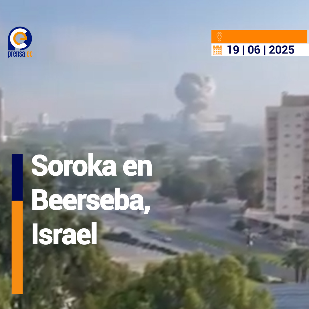 Misil iraní impacta hospital en Israel